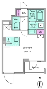 リヴアンフルール 302 間取り図