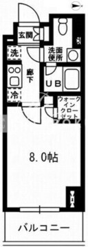 レジディア杉並方南町 315 間取り図