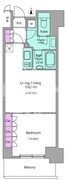 レジディア杉並方南町 519 間取り図