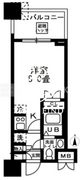 レジディア錦糸町 411 間取り図