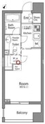レジディア池袋ウエスト 602 間取り図