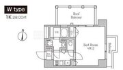 レジディア南品川 503 間取り図