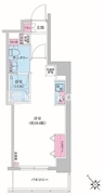 レジディア荻窪3 206 間取り図