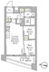 NOGATA RESIDENCE 201 間取り図