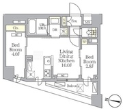 NOGATA RESIDENCE 305 間取り図