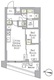 NOGATA RESIDENCE 801 間取り図