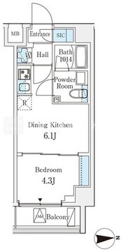 CREATIF練馬 604 間取り図