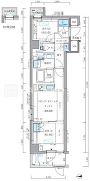 パークアクシス品川シーサイド 101 間取り図