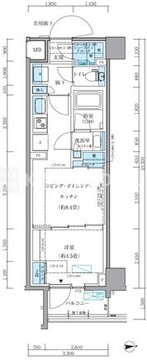 パークアクシス品川シーサイド 110 間取り図