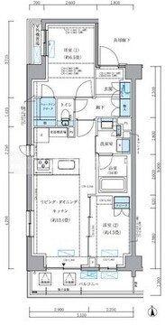パークアクシス品川シーサイド 204 間取り図