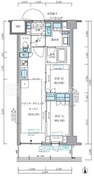 パークアクシス品川シーサイド 209 間取り図