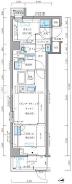 パークアクシス品川シーサイド 301 間取り図