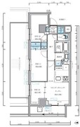 パークアクシス品川シーサイド 401 間取り図