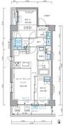 パークアクシス品川シーサイド 501 間取り図