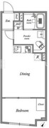 グランパセオ碑文谷 404 間取り図
