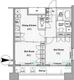 レジディア錦糸町2 906 間取り図