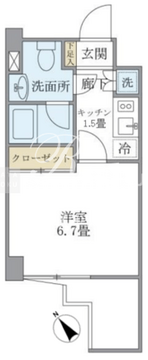 KDXレジデンス門前仲町 606 間取り図