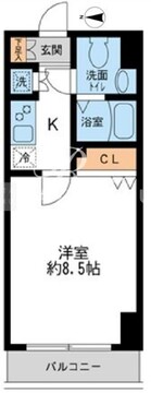 HF錦糸町レジデンス 203 間取り図