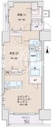 エスティメゾン錦糸町2 1207 間取り図