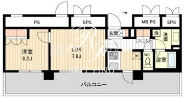 ラクアスレジデンス東新宿 912 間取り図