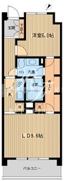 HF若林公園レジデンス 317 間取り図