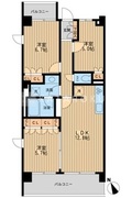 HF若林公園レジデンス 313 間取り図 ?>