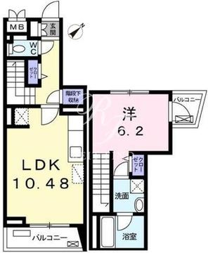 シュトラーレ四番町 303 間取り図