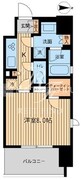 エルシア五反田 201 間取り図