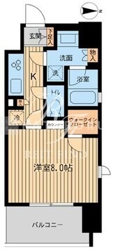 エルシア五反田 201 間取り図
