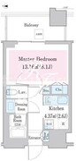中野ステーションレジデンス 507 間取り図 ?>