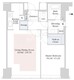 セントラルパークタワー・ラ・トゥール新宿 2707 間取り図