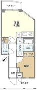ディームス初台1 402 間取り図