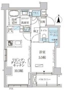 パークアクシス池上 405 間取り図 ?>