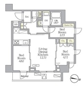 NOGATA RESIDENCE 209 間取り図