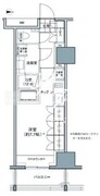 パークハビオ東中野 803 間取り図