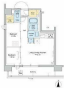 プラウドフラット西蒲田 901 間取り図