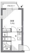 プライムアーバン目黒リバーサイド 201 間取り図