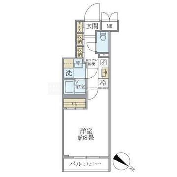ビューテラス茗荷谷 101 間取り図