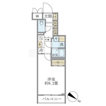 ビューテラス茗荷谷 408 間取り図