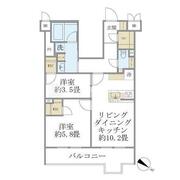 ビューテラス茗荷谷 501 間取り図