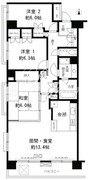 クラッサ目黒かむろ坂 403 間取り図