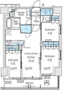 ロイヤルパークス赤羽ノース 1001 間取り図