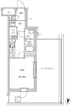レゴリス池上 401 間取り図