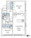 CREATIF桜新町 104 間取り図