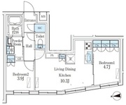 CREATIF桜新町 106 間取り図