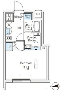 CREATIF桜新町 207 間取り図