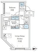 CREATIF桜新町 302 間取り図