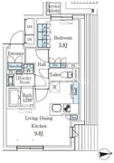 CREATIF桜新町 305 間取り図