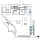 CREATIF桜新町 306 間取り図