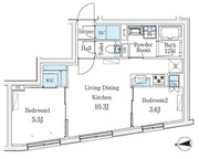 CREATIF桜新町 401 間取り図